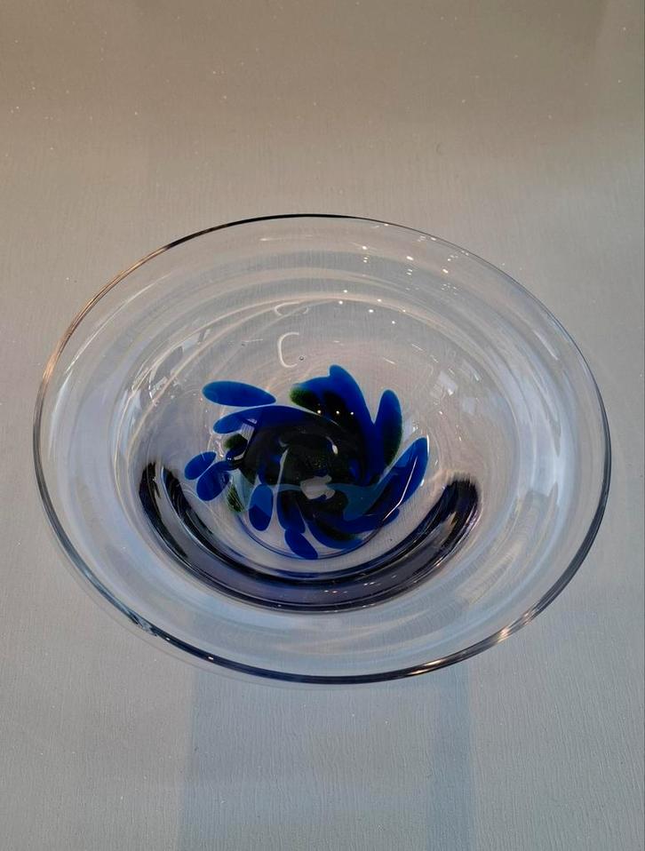 Zeldzame Murano "Spätterglas" Schaal, Antiek en Kunst, Antiek | Glas en Kristal, Ophalen of Verzenden
