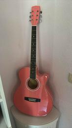 Harley Benton gitaar Roze, Muziek en Instrumenten, Snaarinstrumenten | Gitaren | Akoestisch, Ophalen, Nieuw, Klassieke of Spaanse gitaar