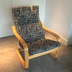 Ikea POÄNG stoel / leunstoel / fauteuil, Huis en Inrichting, Stoelen, Ophalen, Zwart, Zo goed als nieuw, Eén