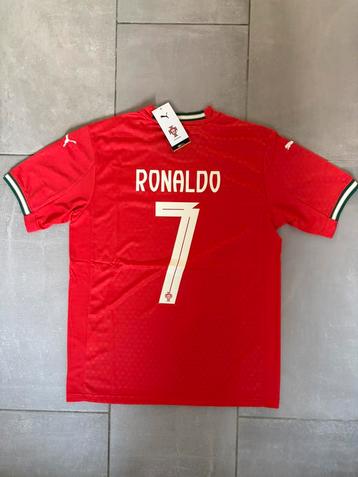 Portugal Thuisshirt 2025/26 - Ronaldo #7 beschikbaar voor biedingen