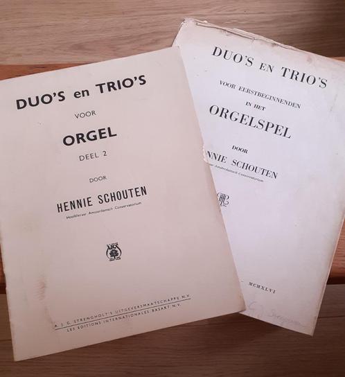 Duo's en Trio's voor orgel / Hennie Schouten, Muziek en Instrumenten, Bladmuziek, Gebruikt, Artiest of Componist, Klassiek, Orgel