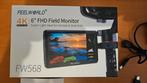 Freeworld FW568 6" 4K FHD Field Monitor - Zo goed als nieuw, Ophalen of Verzenden, Zo goed als nieuw, Video