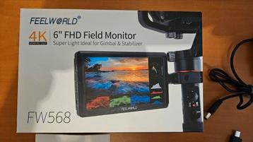 Freeworld FW568 6" 4K FHD Field Monitor - Zo goed als nieuw beschikbaar voor biedingen