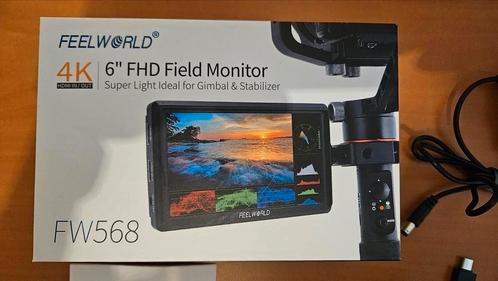 Freeworld FW568 6" 4K FHD Field Monitor - Zo goed als nieuw, Audio, Tv en Foto, Professionele Audio-, Tv- en Video-apparatuur