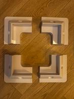 Hoeksteunen voor zonnepaneel wit, Huis en Inrichting, Ophalen of Verzenden, Zo goed als nieuw, Hout, Minder dan 50 cm