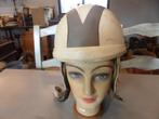 oldtimer bromfietshelm., Ophalen of Verzenden, Gebruikt, Extra large of groter