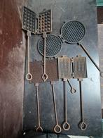 Wafel ijzers, Ophalen