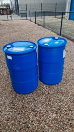 4x Leeg vat 200 liter, Tuin en Terras, 150 liter of meer, Ophalen, Zo goed als nieuw, Kunststof