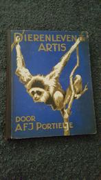 Dierenleven in Artis - A.F.J. Portielje - 1939, Ophalen of Verzenden, Zo goed als nieuw, A.F.J Portielje