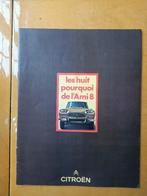 Citroen AMI 8 folder, Gelezen, Ophalen of Verzenden, Citroën, Citroën