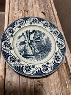 Wandbord- landschap blauw, Ophalen