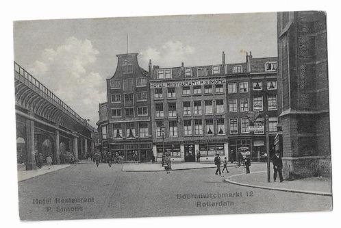 Rotterdam, Boerenvischmarkt 12, Verzamelen, Ansichtkaarten | Nederland, Ongelopen, Zuid-Holland, 1920 tot 1940, Verzenden