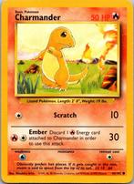 1999 Classic Series Base Set Charmander #46/102, Hobby en Vrije tijd, Verzamelkaartspellen | Pokémon, Ophalen of Verzenden, Zo goed als nieuw