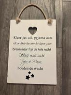 Baby Wand decoratie bord, Huis en Inrichting, Woonaccessoires | Tekstborden en Spreuken, Ophalen of Verzenden, Zo goed als nieuw
