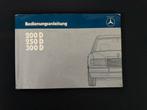 Mercedes-Benz W124 Handleiding 200D 250D 300D, Auto diversen, Handleidingen en Instructieboekjes, Ophalen of Verzenden