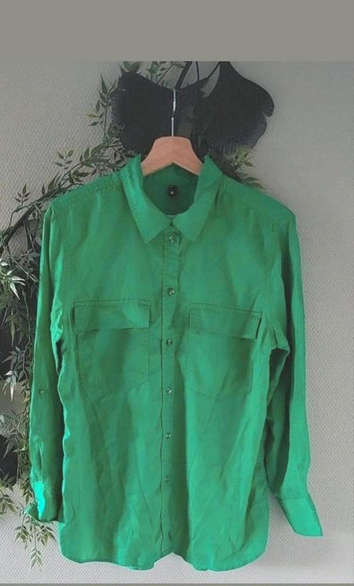 HEMA Blouse groen M🙂, Kleding | Dames, Blouses en Tunieken, Zo goed als nieuw, Maat 38/40 (M), Groen, Ophalen of Verzenden