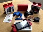ZGAN Switch Mario Red Limited Edition! spellen+veel Extra's!, Spelcomputers en Games, Spelcomputers | Nintendo Switch, Met 2 controllers