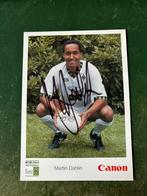 Gesigneerde spelerskaart Martin Dahlin Bor. Monchengladbach, Ophalen of Verzenden, Zo goed als nieuw, Spelerskaart