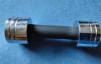 Verstelbare dumbbell halter van chroom 2,5 kg, Ophalen, Zo goed als nieuw, Rug, Dumbbell