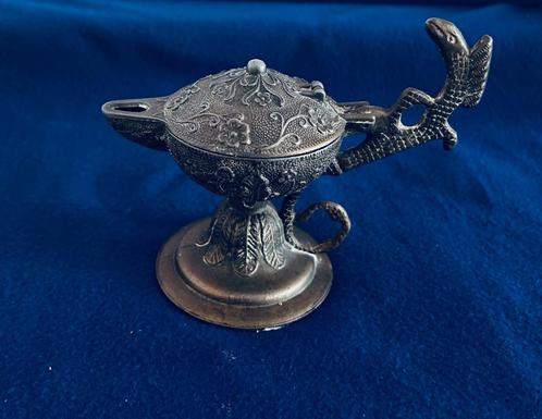 Olielamp messing of koper Draak Slang Vintage China, Antiek en Kunst, Antiek | Koper en Brons, Koper, Ophalen