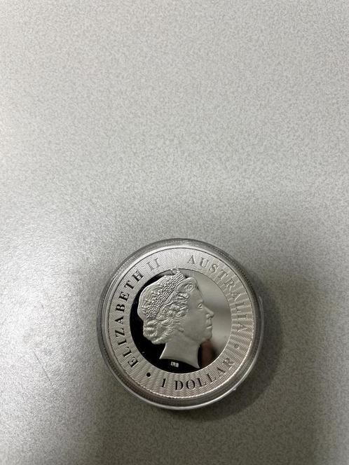 1 oz Perth Mint Kangaroo van 2016 uit Australië, Postzegels en Munten, Edelmetalen en Baren, Zilver, Ophalen of Verzenden
