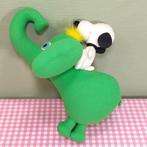 Vintage Snoopy figuur jaren 60 Peanuts knuffel 25 cm hoog, Ophalen of Verzenden, Snoopy, Zo goed als nieuw, Beeldje of Figuurtje