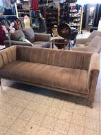 Prachtige Fluwelen bank, Fluwelen, 150 tot 200 cm, 75 tot 100 cm, Zo goed als nieuw