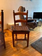 4 grenen eetkamerstoelen, Ophalen