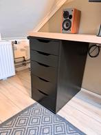Ladekast Ikea ALEX - zwart, Huis en Inrichting, Kasten | Ladekasten, Ophalen, Minder dan 50 cm, 5 laden of meer, Zo goed als nieuw