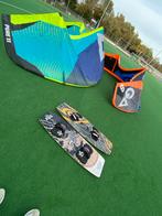 Complete kitesurf set voor 1/2 personen - Zo goed als nieuw!, Watersport en Boten, Kitesurfen, Kitesurf-set, Twintip, 10 m², Ophalen of Verzenden