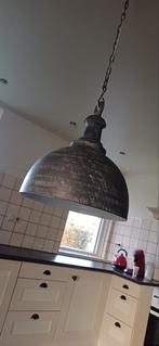 Goedkope hanglamp, Gebruikt, Ophalen of Verzenden, Metaal, Minder dan 50 cm