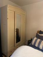 Brocante linnenkast, Ophalen, Gebruikt, 100 tot 150 cm, Met hangruimte