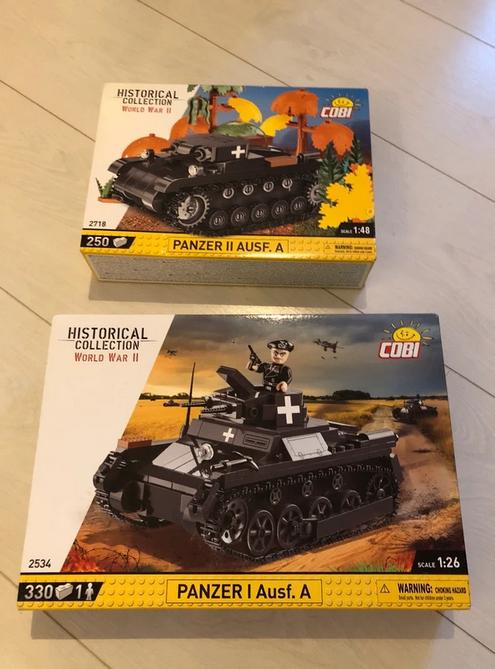 Lego panzer 1 et 2, Overige merken, Auto, Verzenden, Groter dan 1:32