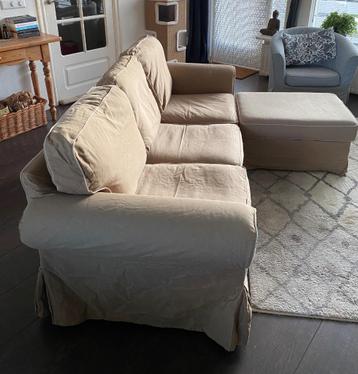 IKEA Ektorp 3-zit bank met hocker GRATIS! - afbeelding 4
