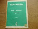 TSCHAIKOWSKY -ALBUM À LA JEUNESSE //ALBUM VOOR DE JEUGD, Les of Cursus, Piano, Gebruikt, Ophalen of Verzenden