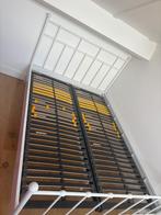 Bedframe inclusief lattenbodem te koop!, Huis en Inrichting, Ophalen, Wit, 140 cm, Zo goed als nieuw