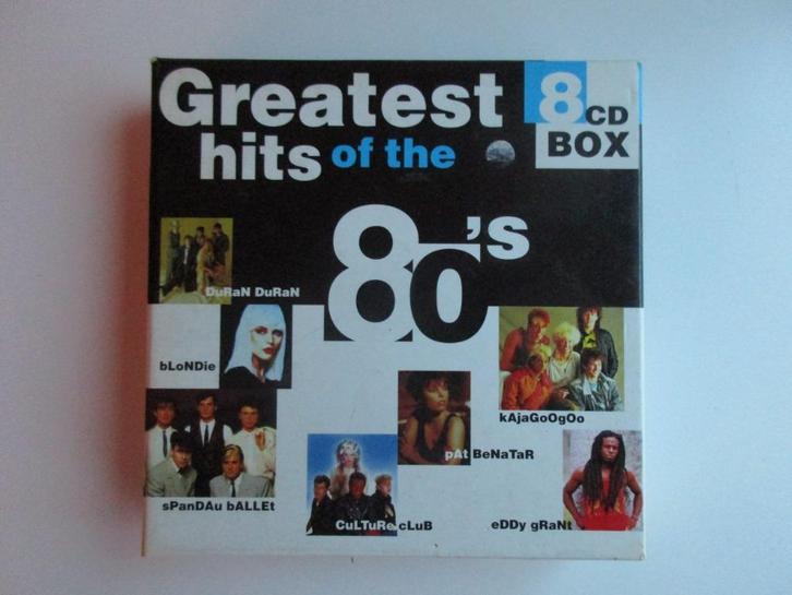 CD box "GREATEST HITS OF THE 80's", Cd's en Dvd's, Cd's | Pop, Zo goed als nieuw, 1980 tot 2000, Boxset, Ophalen of Verzenden