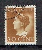 Nederlands-Indië 1941 279 Kon. Wilhelmina Oranje GEST1, Postzegels en Munten, Postzegels | Nederlands-Indië en Nieuw-Guinea, Ophalen of Verzenden