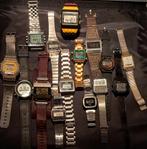14 digitale quartz horloges, Ophalen of Verzenden, Gebruikt, Staal, Overige merken