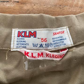 KLM OVERALL BEIGE Nieuw maat 56 beschikbaar voor biedingen