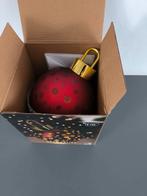 Grote kerstbal met licht nieuw, Ophalen