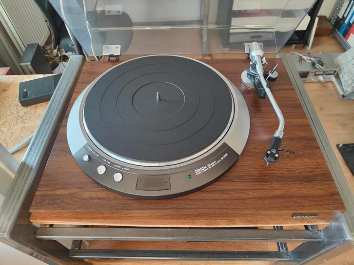 Denon DP-50M Quartz Direct Drive Platenspeler- Mint!, Audio, Tv en Foto, Platenspelers, Gebruikt, Platenspeler, Overige merken