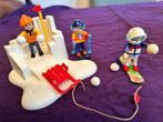 Playmobil winter sneeuwballenfort, Ophalen