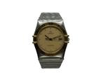 Vintage Omega Constellation Quartz 33mm Staal/Goud, Staal, Met bandje, Polshorloge, Omega