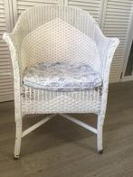 Origineel Lloyd loom stoeltje, Huis en Inrichting, Ophalen, Gebruikt, Minder dan 75 cm, 50 tot 75 cm