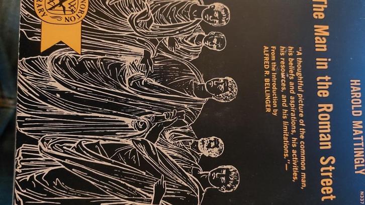 The man in the Roman street- Harold Mattingly, Boeken, Geschiedenis | Wereld, Zo goed als nieuw, Europa, 14e eeuw of eerder, Ophalen of Verzenden