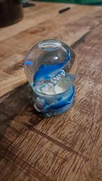 Dolfijnen Sneeuwbol met Glitter, Huis en Inrichting, Ophalen of Verzenden, Zo goed als nieuw