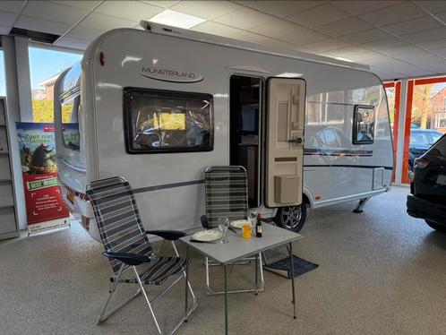 Lmc 470d maestro in Nieuwstaat, volledige uitrusting, Caravans en Kamperen, Caravans, Bedrijf, tot en met 4, 1250 - 1500 kg, Treinzit