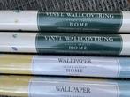 4 rol Laura Ashley behang, Huis en Inrichting, Stoffering | Behang, Ophalen of Verzenden, Minder dan 10 m², Blauw