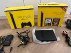Ps2 gele box werkende ps2 mist alleen lader en controller, Ophalen of Verzenden, Zo goed als nieuw, 2DS